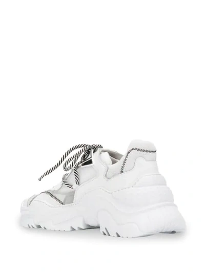 Shop N°21 Billy Chunky Sneakers In White