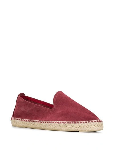 MANEBI HAMPTONS ESPADRILLES - 红色