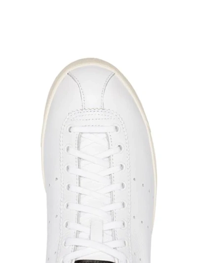 Shop Adidas Originals Lacombe Spzl Sneakers In White