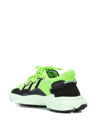 Shop Adidas Originals Ozweego Sneakers In Green