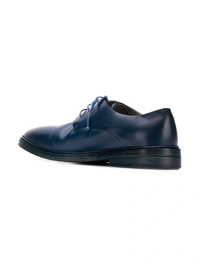 Shop Marsèll Classic Derby Shoes In Blue
