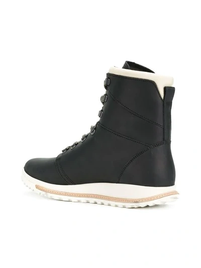 Shop Rick Owens Sneaker Boots In Black