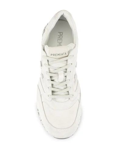 Shop Premiata Zaczac Sneakers In White