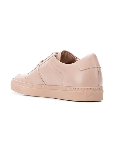 Shop Common Projects Bball Low Sneakers In Pink