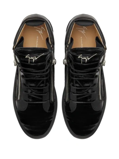 Shop Giuseppe Zanotti Kriss Sneakers In Black
