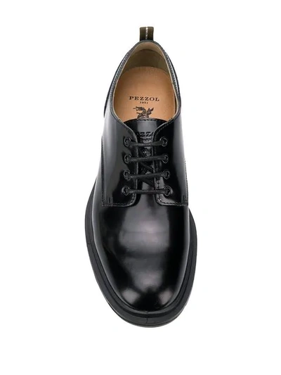 Shop Pezzol 1951 London Lace-up Shoes In Black
