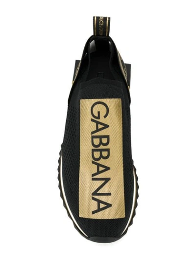 Shop Dolce & Gabbana Sorrento Sneakers In Black