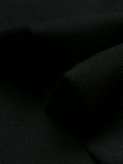 STELLA MCCARTNEY 裹身式夹克 - 黑色