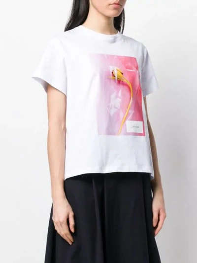 Shop Calvin Klein Loose Fit T-shirt - Weiss In White
