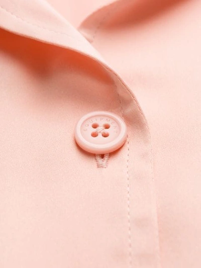 Shop Equipment Short-sleeve Shift Blouse In Pink