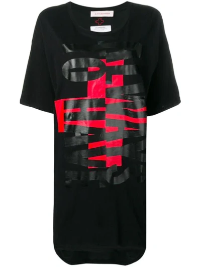 Shop A.f.vandevorst Print T In Black