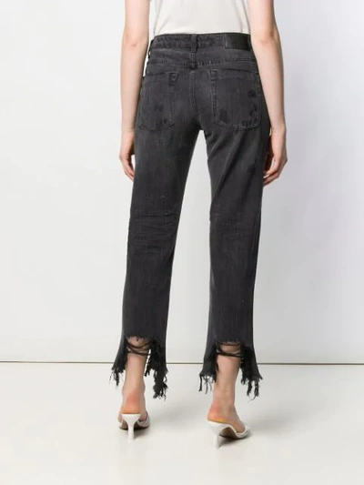 Shop One Teaspoon Awesome Baggies Cropped Jeans In Black