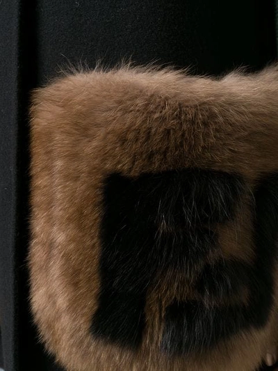 Shop Fendi Fur In Black