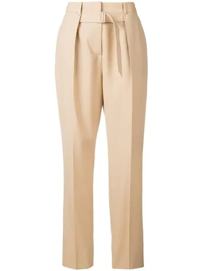 Shop Givenchy Straight Trousers In Neutrals