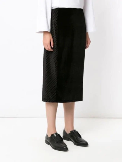 Shop Alcaçuz Cintia Skirt In Black