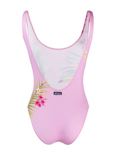 Shop Mc2 Saint Barth Lora Swimsuit - Pink