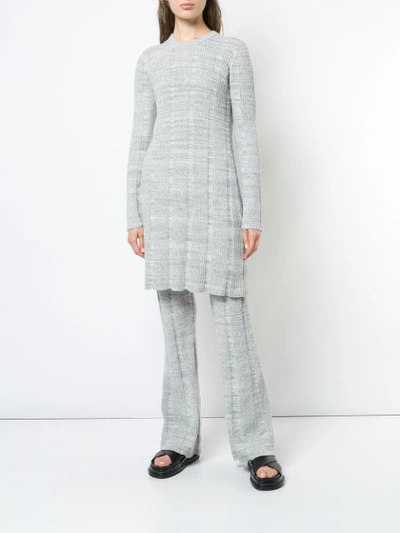 Shop Elizabeth And James Kellen Longline Sweater - Grey