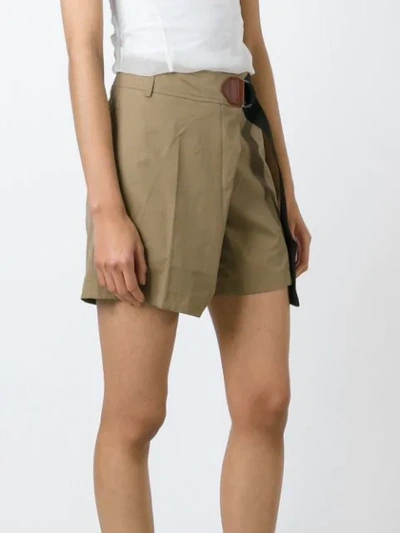Shop Silent Damir Doma 'phad' Shorts In Brown