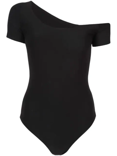 Shop Alix Abbey Off-the-shoulder Bodysuit - Black