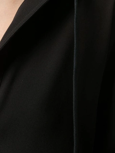 Shop Givenchy Hooded Blouse In Black