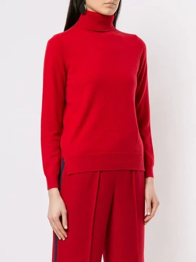 Shop Anteprima Pullover Mit Rollkragen - Rot In Red