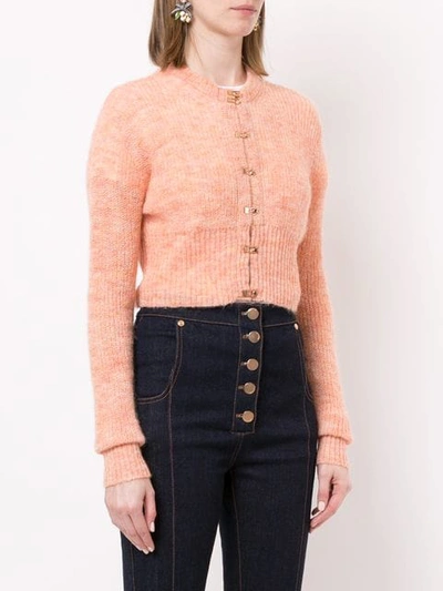 Shop Alice Mccall Cropped Jacket In Orange