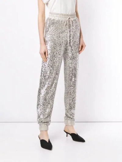 Shop In The Mood For Love Bardot Trousers - Silver