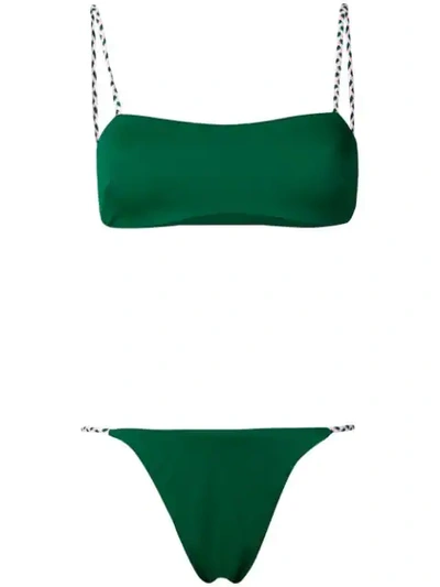 Shop Sian Swimwear 'kaya' Bikini In Green