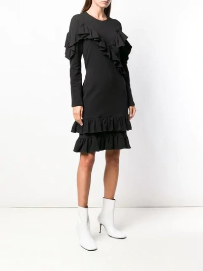 Shop Milla Milla Ruffled Dress In Black