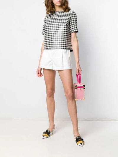 Shop N°21 Pleated Short Shorts In White