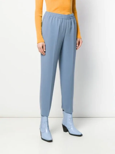 Shop Theory Tapered Track Pants In Blue