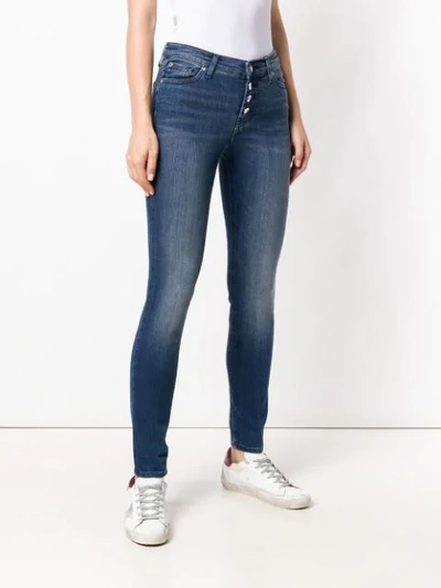 Shop Armani Exchange Skinny Fit Jeans In Blue