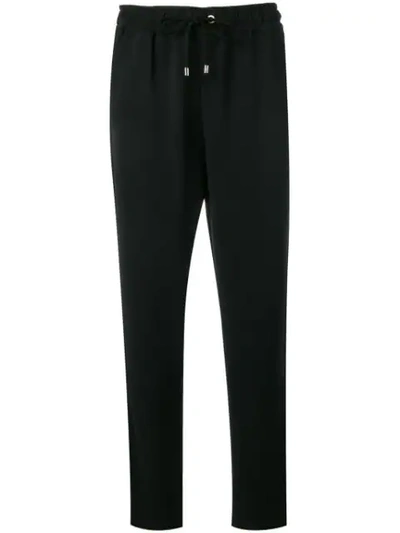 Shop Emporio Armani Loungewear Trousers In Black