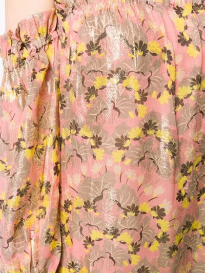 Shop Anjuna Floral Off In Pink