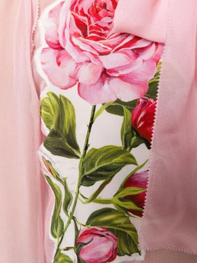 Shop Dolce & Gabbana Floral See In Pink