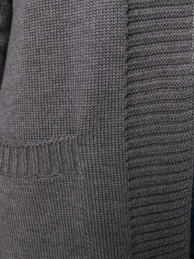 Shop Canada Goose Langer Cardigan In Grey