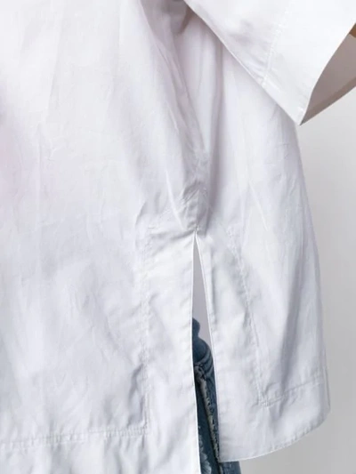 Shop Acne Studios Boxy Shirt In White