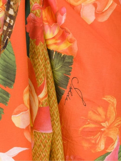 Shop Isolda Cestos Beach Cover-up In Multicolour