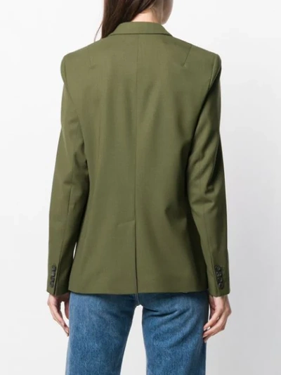 Shop Ps By Paul Smith Ps Paul Smith Tailored Blazer Jacket - Green
