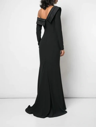 Shop Zac Zac Posen Susan Gown In Black