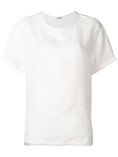 Shop Barena Venezia Classic Relaxed-fit T-shirt In White