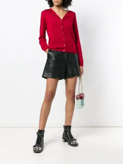 Shop Red Valentino Buttoned Up Cardigan