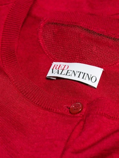Shop Red Valentino Buttoned Up Cardigan