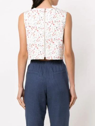 Shop Olympiah 'spezzia' Cropped-top In White