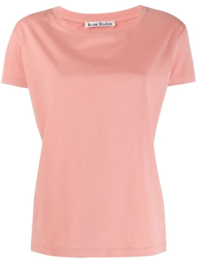Shop Acne Studios Eldora E Base T-shirt In Pink