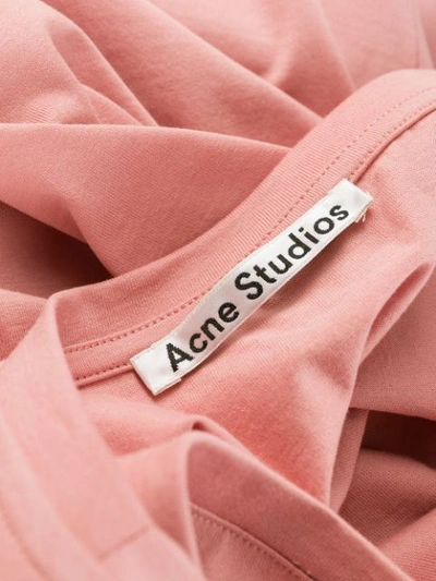 ACNE STUDIOS ELDORA E BASE T-SHIRT - 粉色