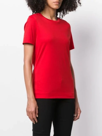 Shop Escada Sport Stretch Crewneck T-shirt In Red