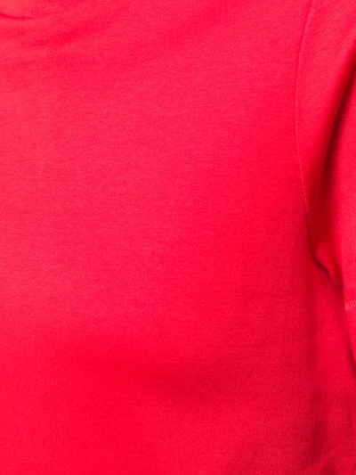Shop Escada Sport Stretch Crewneck T-shirt In Red