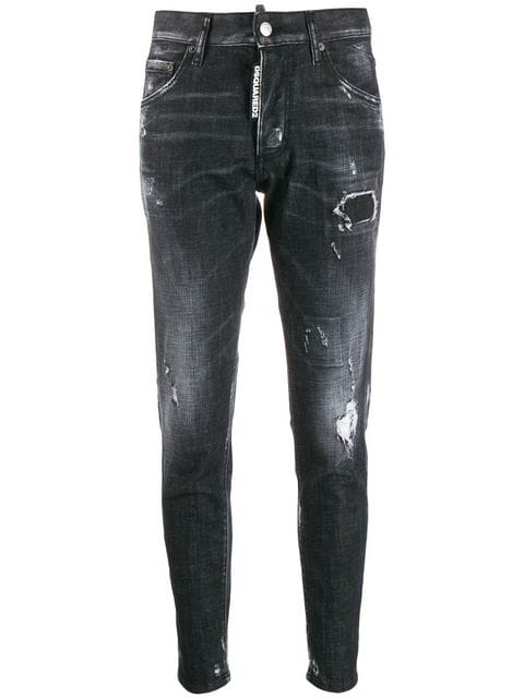 dsquared2 black skinny jeans