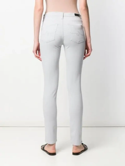 Shop Ag The Prima Skinny Jeans In Grey